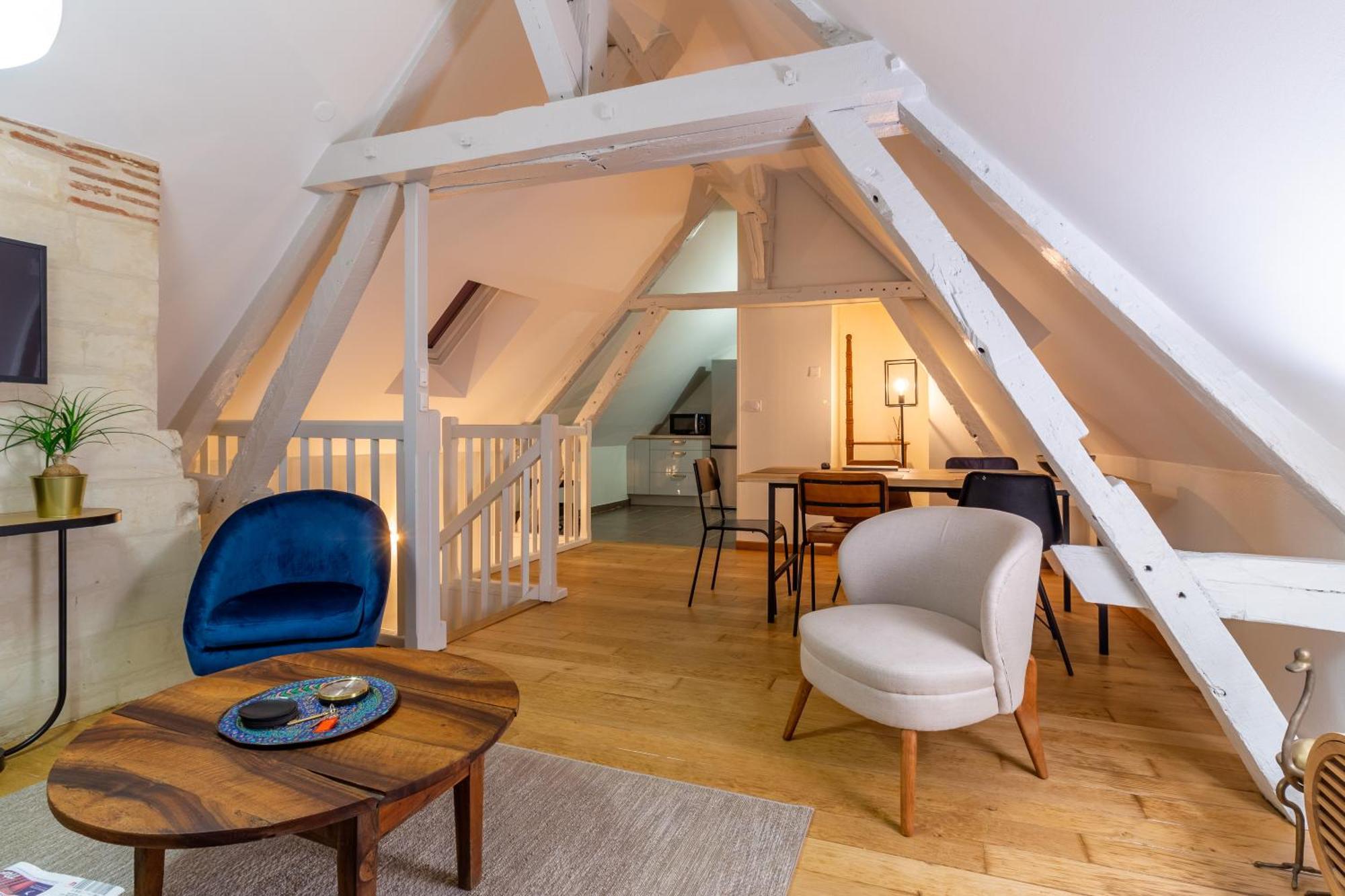 Le 13 Elegant Troyes Lejlighed Eksteriør billede